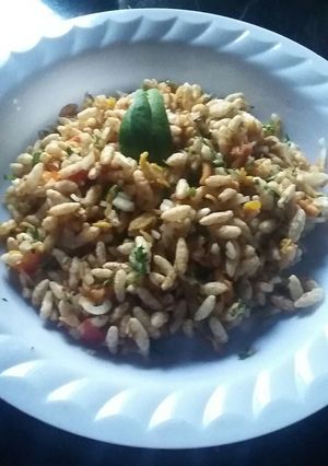 A picture of Raw mango chatpati bhel.