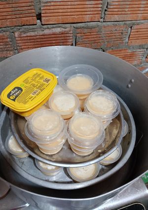 Hình của món Bánh Flan láng mịn còn hơn cả mặt bạn🤩.