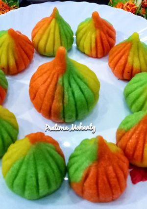 A picture of Paneer Stuffed Modak.