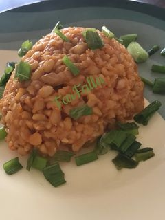صورة لوصفة برغل بالطماطم 🍅