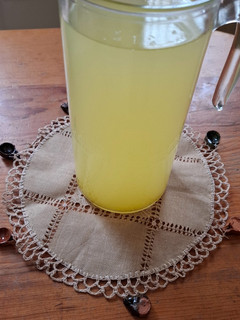Una foto de Agua de naranja agria con habanero