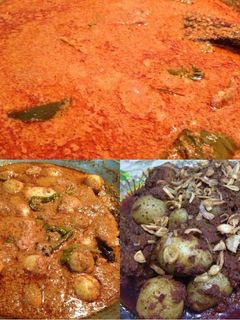 Foto resep Rendang daging kentang