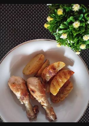 Foto resep Ayam kentang panggang