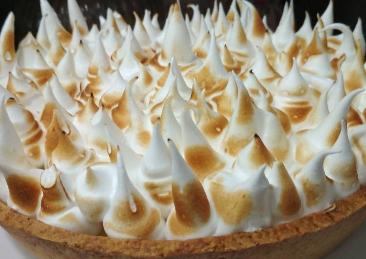 Tarta de limón y merengue- Lemón pie