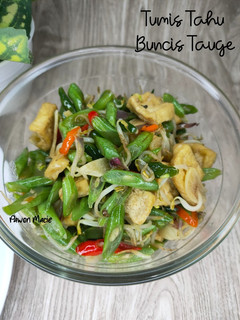 Foto resep Tumis Tahu Buncis Tauge