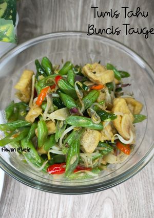 Foto resep Tumis Tahu Buncis Tauge