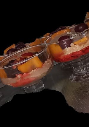 عکسی از دستور دسر روز تولدم