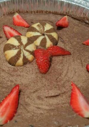 Foto resep Choco Mousse Pie (No bake)