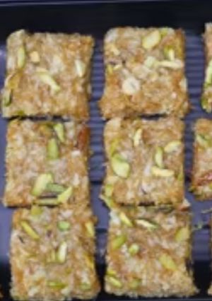 A picture of Nuts Vermicelli burfi.
