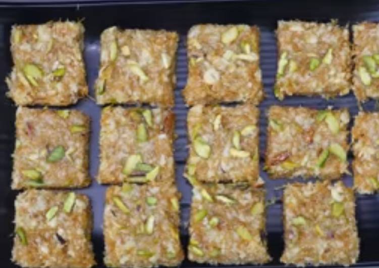 Step-by-Step Guide to Cook Super Quick Nuts Vermicelli burfi