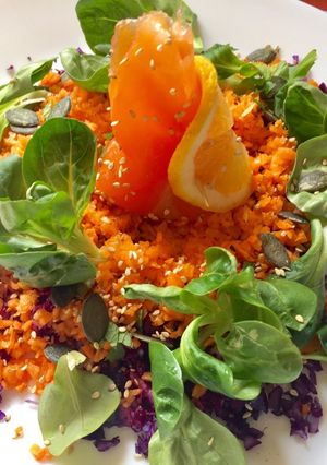 Une photo de Salade croquante 3 couleurs