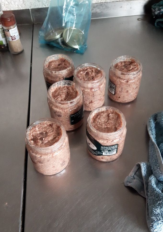 Una foto de Paté de hígado de cerdo