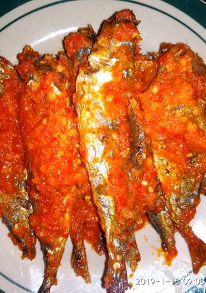 Foto resep Sambal ikan cuek pedas
