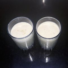 A picture of Banana Milk shake.