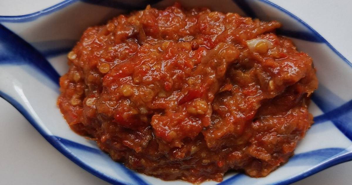 Resep Sambel Terasi Lamongan Rasanya Maknyus