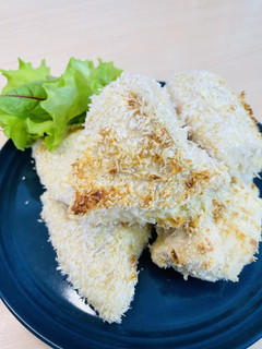 酥炸雞胸肉｜過熱水蒸氣烤箱微波爐 的食譜成品照片