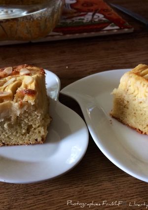 Une photo de Gâteau amandes aux pommes 🍎 Gala