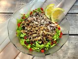 🐠🐟 Ensalada de sardina con huevos revueltos 🐟🐠