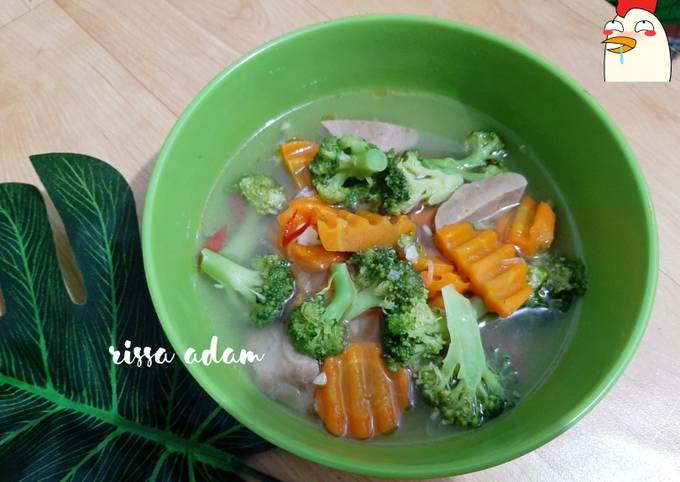 Brokoli kuah gurih&enak (masakan rumahan sehari-hari)