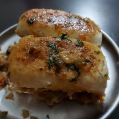 A picture of Butter Masala Pav.