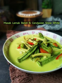 Gambar Masak Lemak Bendi & Cendawan Snow White
