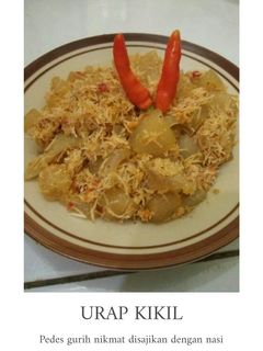 Foto resep Urap Kikil pedas