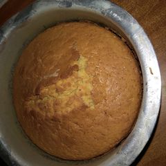 A picture of Pound cake#4wks challenge.
