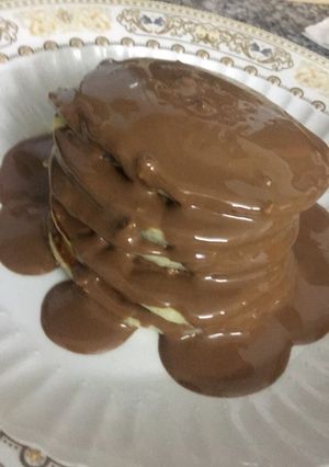 صورة لوصفة بان كيك ولا اروع ❤️😍