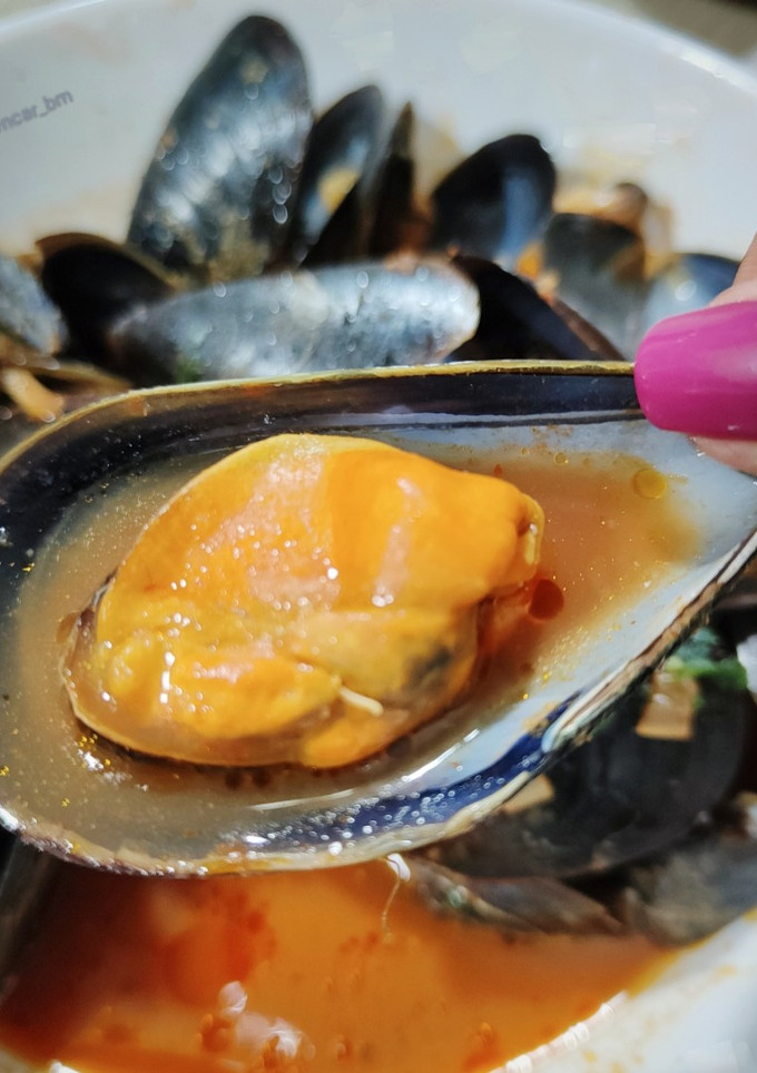 Una foto de Mejillones a la mediterránea