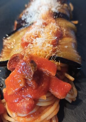 Foto di Mix di cucina regionale: l'Amatriciana rivisitata