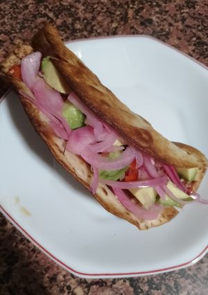 Una foto de Taco de cerdo🌮🐷