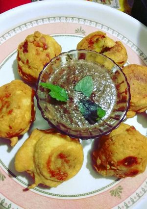 A picture of Masoor Dal vada.