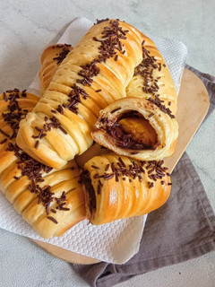 Foto resep Roti Isi Pisang Cokelat