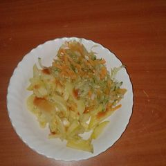 A picture of Home made fries.