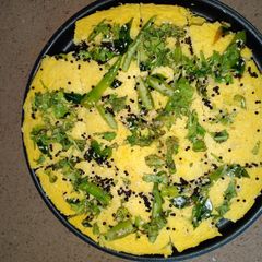 A picture of Khaman Dhokla.