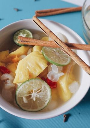 Foto resep Asinan Kelengkeng dan Nanas