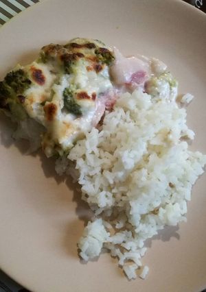 Brokkolis rakott csirkemell recept fotója