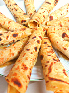 A picture of Soft layered chapati.