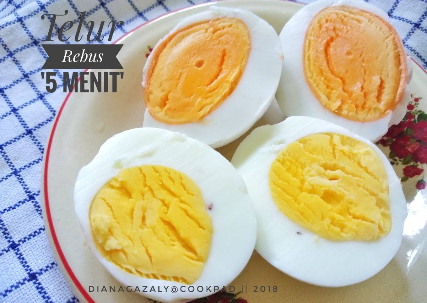 Merebus Telur Hanya 5 menit!