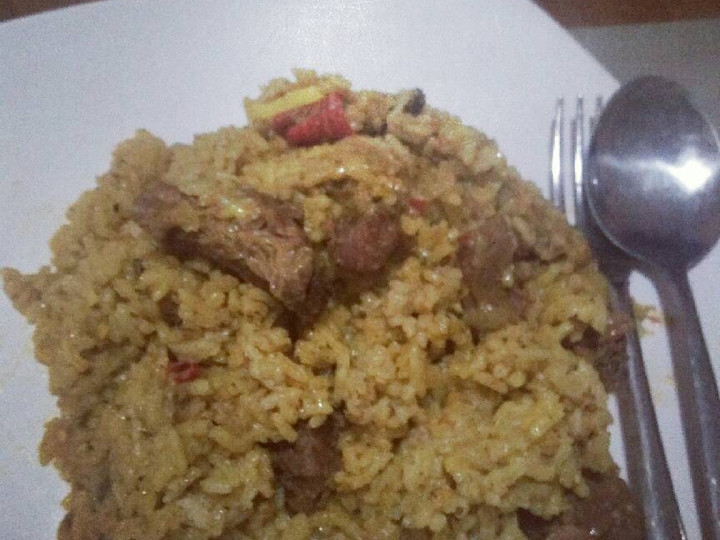 Anti Ribet, Buat Nasi kebuli rice cooker Yang Mudah