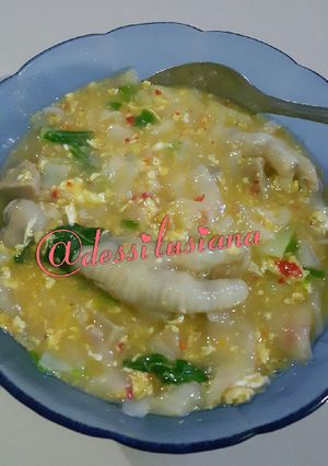 Foto resep Seblak Ceker Sayur Sawi