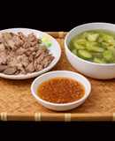 SP.0196 - Lưỡi Heo Luộc & Canh Dưa Leo