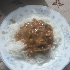 A picture of Beef and chilli.