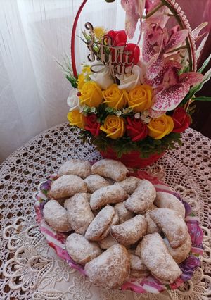 O poză a rețetei Cornulețe fragede.