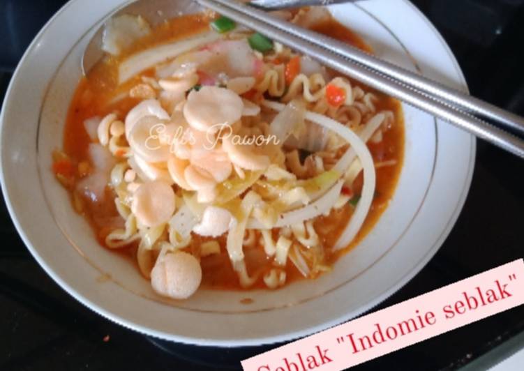 Resep Seblak "Indomie seblak" yang Enak