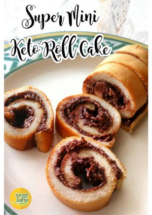 Foto resep Super Mini Keto Roll Cake