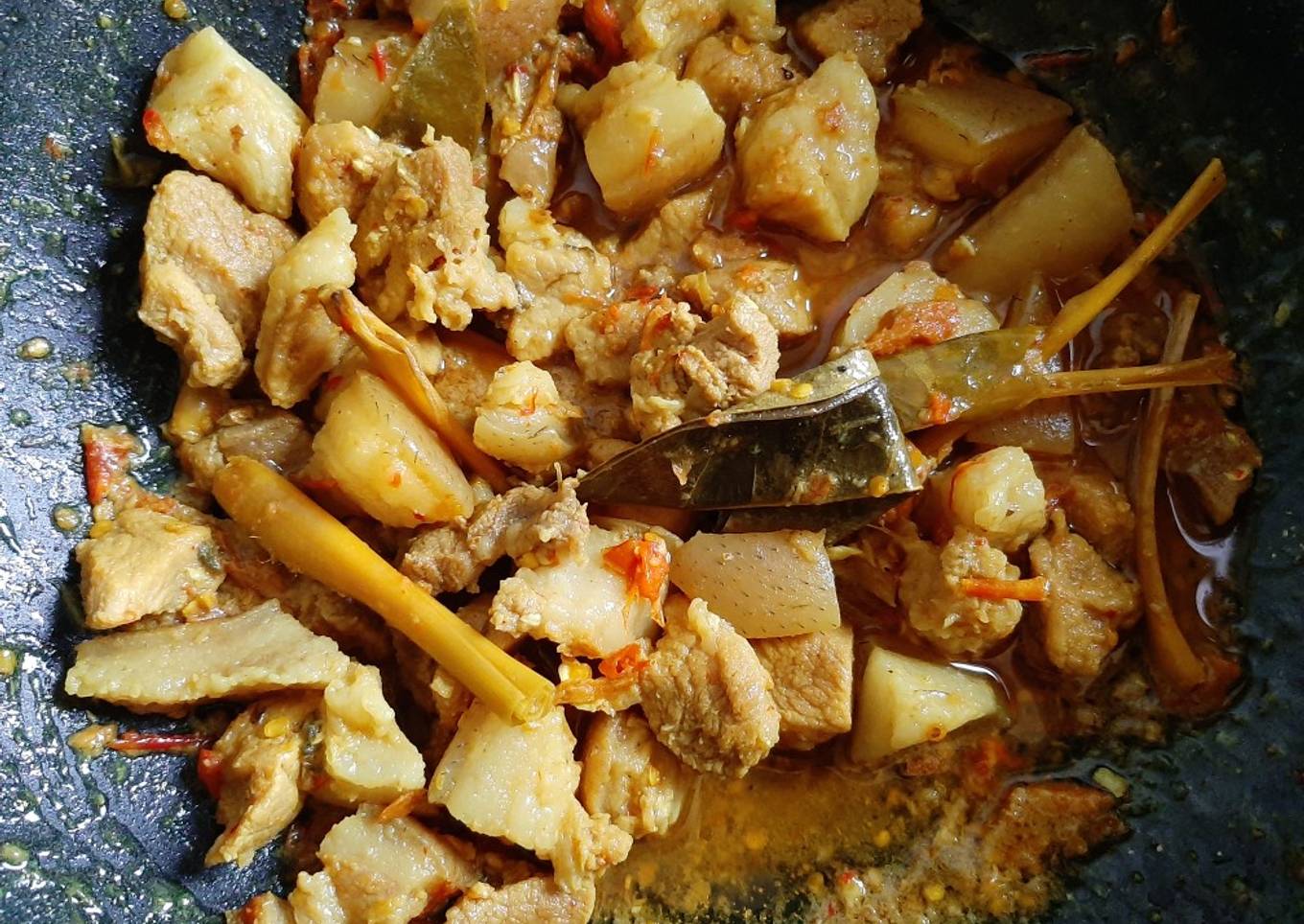 Daging rica2 pedes mantepp