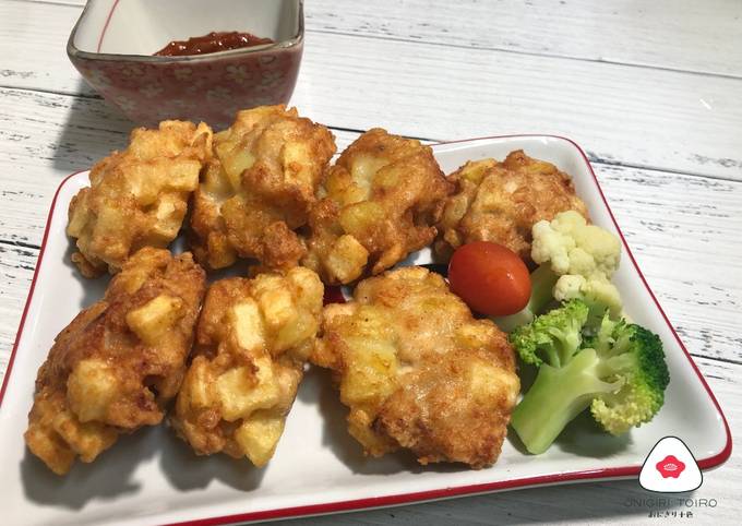 Kentang & Ayam Goreng (Fried Potato & Chicken) ポテト＆チキンフライ