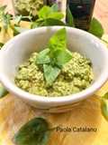 Arugula, Cherry Tomato, and Almond Pesto