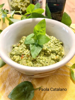 Foto di Pesto rucola pomodorini e mandorle